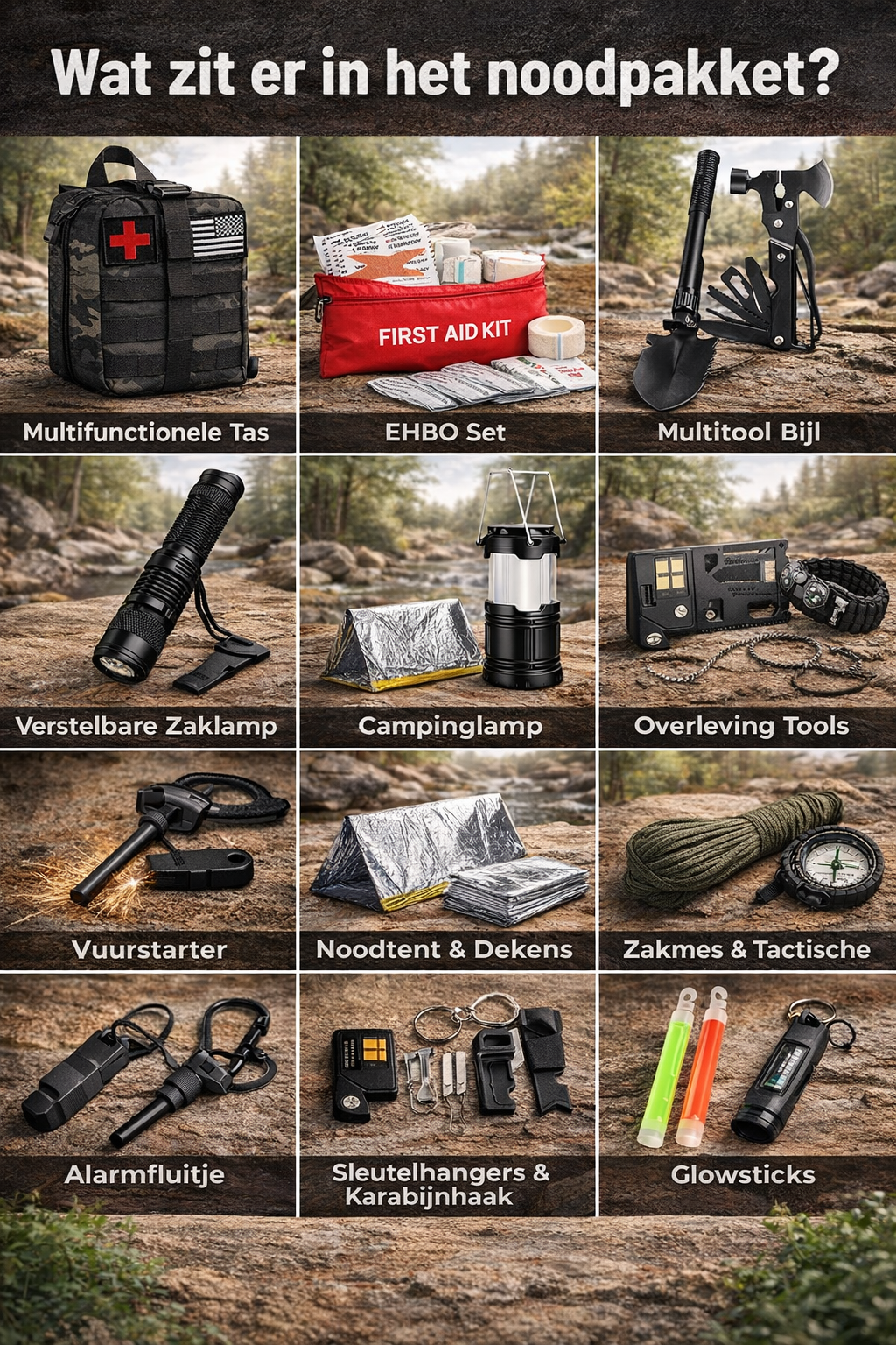 Noodpakket Multifunctioneel