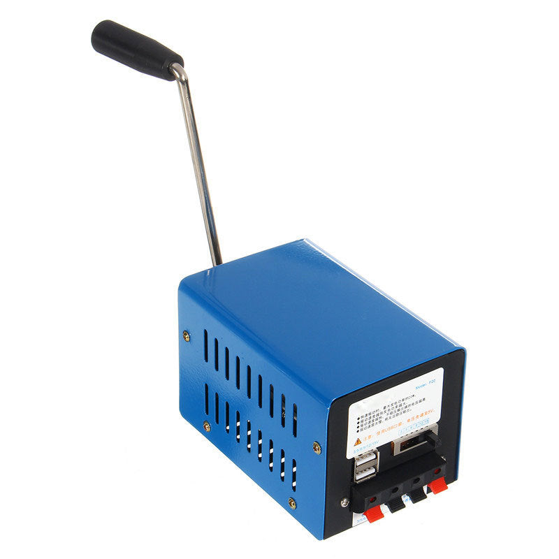 USB oplader hand generator